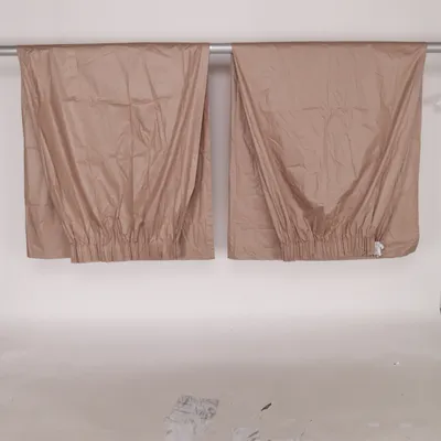 Veckbandslängd (Beige, Vit)