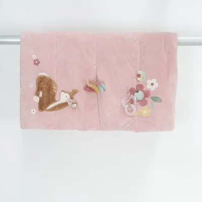 Couverture de bébé (Rose) de Little Dutch Coton, Polyester