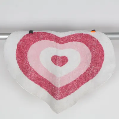 Kortluggad matta (Röd, Vit, Rosa)