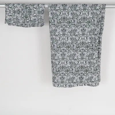 Bäddset (Vit, Grön) från Kid / Hemtex Bomull