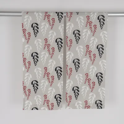 Kanallängd (Grå, Flerfärgad) Bomull