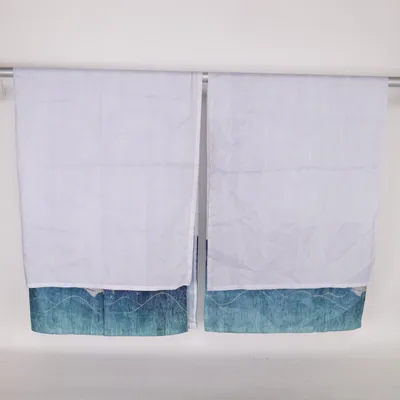 Shower curtain (Blue, Gray, Multicolored) from Abakuhaus Polyester