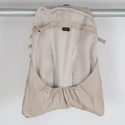 Kørepose (Beige) fra Rookie Kunstpels, Kunstlæder