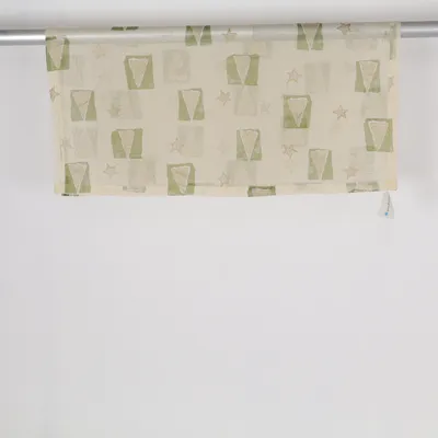Tablecloth (Beige, Green) from Pichler Polyamide, Viscose