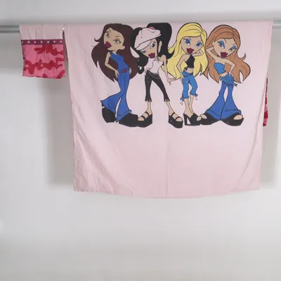 Sengesæt (Pink, Flerfarvet) fra Bratz Bomuld