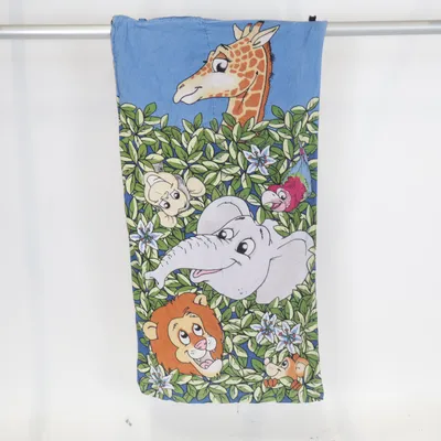 Badhanddoek (Blauw, Meerkleurig) van Hemtex Katoen