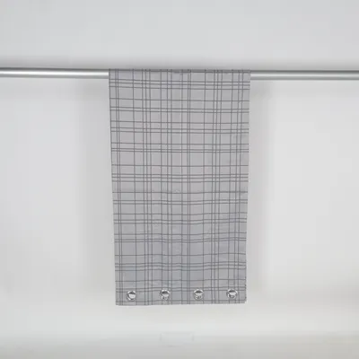 Öljettgardin (Grå) från Trygg Textil Polyester