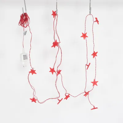 String lights (Red) from IKEA