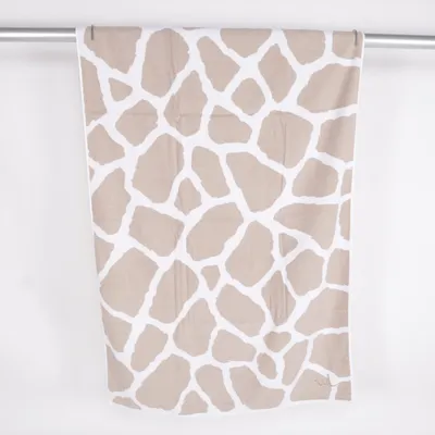 Badlakan (Towel Giraffe, Light Beige) från Wilma & Louise Bomull