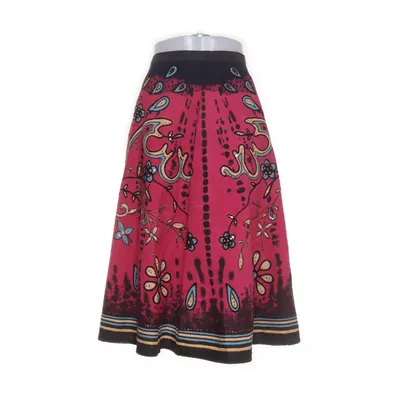 Skirt (Pink, Multicolored) from Uttam London Cotton