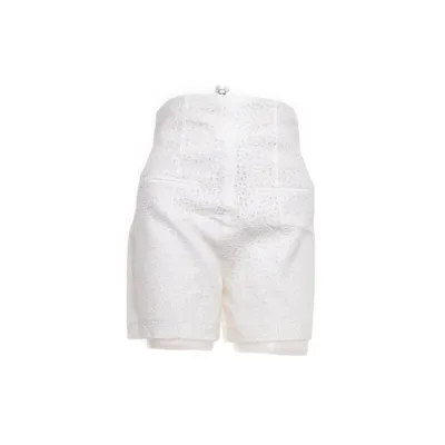 Korte broek (Wit) van Zara Woman Katoen, Polyester