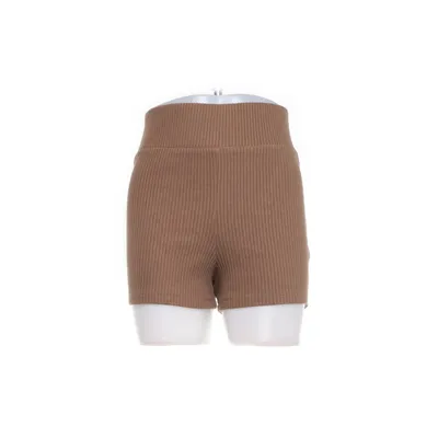 Korte broek (Bruin) van Zara Katoen, Modal, Polyester, Elastaan