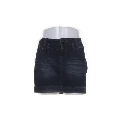 Denim skirt (Blue) from QS by S.Oliver Cotton