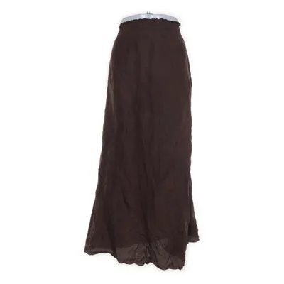 Långkjol (Brun) från Laura Ashley Acetat, Silke