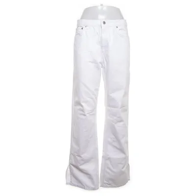 Jeans (Hvid) fra NA-KD Bomuld
