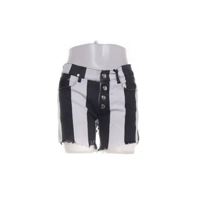 Jeansshorts (Svart, Vit) från April 77 Bomull, Elastan
