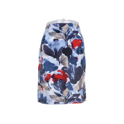 Rok (Blauw, Meerkleurig) van Jackpot Viscose, Katoen, Acetaat