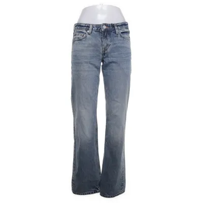 Spijkerbroek (Arrow Low Straight Jeans) van Weekday Katoen