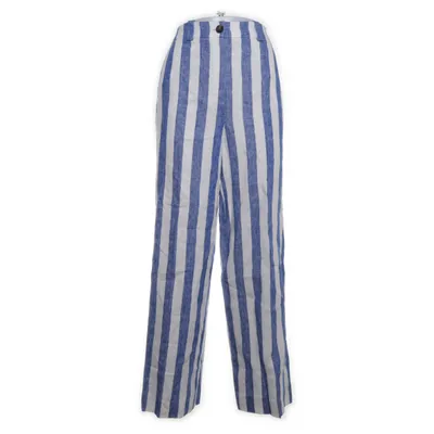 Palazzobyxor (Blå, Vit) från Boden Linne