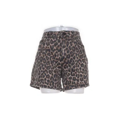 Denim shorts (Brown, Multicolored) from Amisu Cotton, Elastane