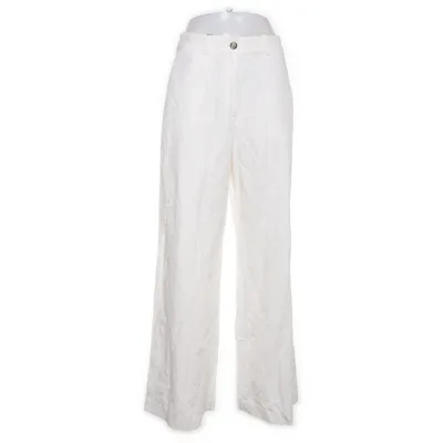 Palazzo pants (White) from H&M Viscose, Linen, Cotton, Polyester