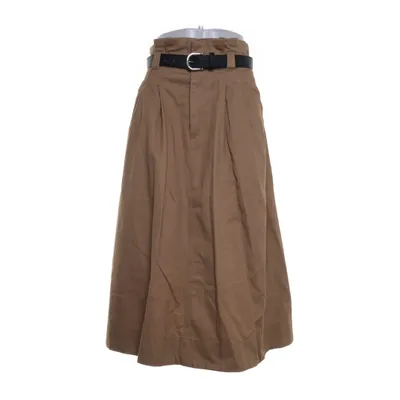 Jupe longue (Beige) de H&M Coton