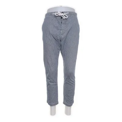 Broek (Blauw, Wit) van Zara Katoen, Elastaan