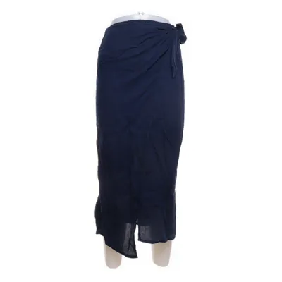 Jupe portefeuille (Bleu) de Mango Lyocell, Tencel