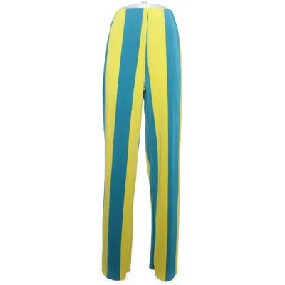 Palazzo broek (Blauw, Geel) van Something New Polyester