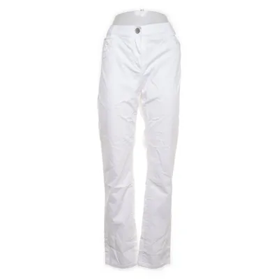 Jeans (Vit) från Cecil Bomull, Elastan
