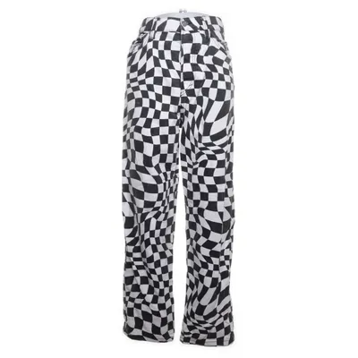 Jeans (Hvid, Sort) fra H&M Bomuld