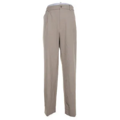 Kostuumbroek (Beige) van Uniqlo Katoen, Elastaan, Viscose, Gerecycled polyester