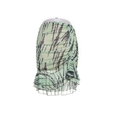 Rock (Grün, Mehrfarbig) von Shein Elasthan, Polyester
