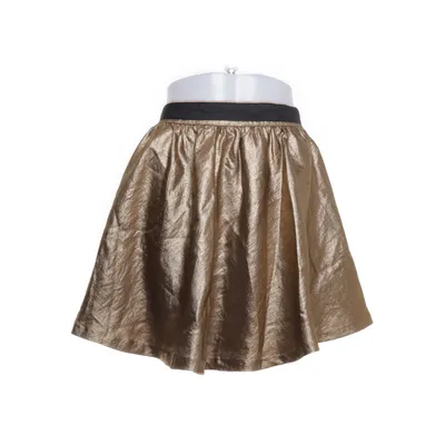Nederdel (Guld, Sort) fra Maison Scotch Nylon, Polyester