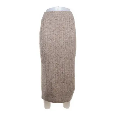Maxi rok (Beige) van Mango Acryl, Elastaan, Polyester, Wol