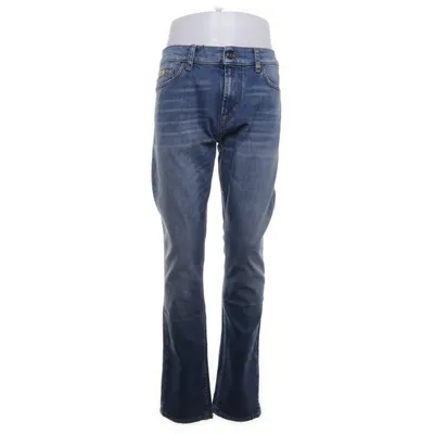 Jeans (Blå) från 7 for All Mankind Bomull, Elastan