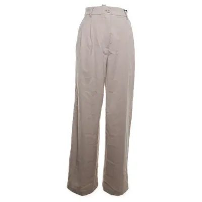 Pants (Beige) from Monki Polyester, Viscose, Elastane