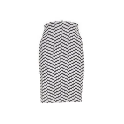 Kjol (Vit, Svart) från Top Secret Bomull, Elastan, Polyester