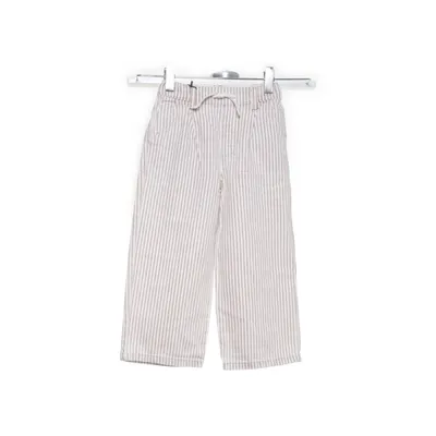 Chinos (White, Red) from Zara Cotton