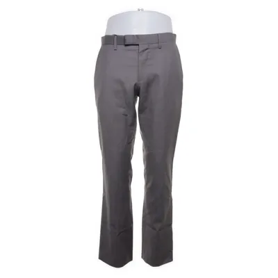 Kostuumbroek (Grijs) van Bläck Polyester, Wol