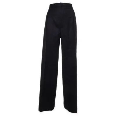 Palazzobyxor (Svart) från Nygårdsanna Acetat, Ull