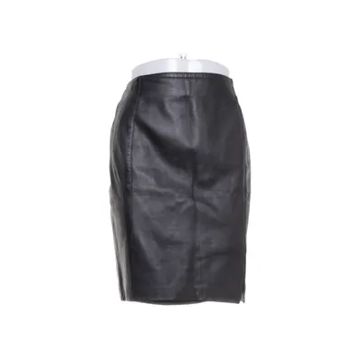 Leren rok (Zwart) van Etam Polyester, Leer