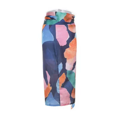 Wrap skirt (Multicolored) from Never Fully Dressed Polyester