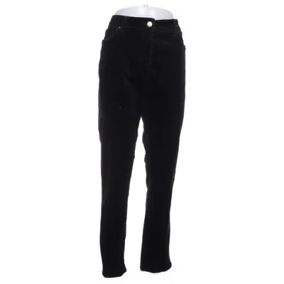 Corduroy broek (Zwart) van Cappuccini Katoen, Elastaan