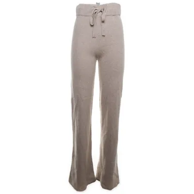 Pants (Beige) from Anna V Berg Merino Wool, Cashmere