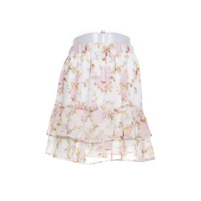 Kjol (Vit, Flerfärgad) från Rainbow Återvunnen polyester
