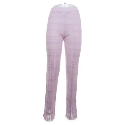 Broek (Lila) van Zara Polyester, Katoen