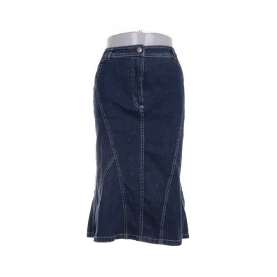 Denim skirt (Blue) from Nienhaus Cotton, Elastane