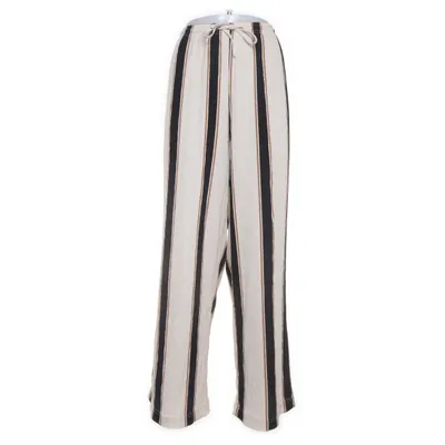Palazzo broek (Wit, Meerkleurig) van H&M Polyester, Elastaan
