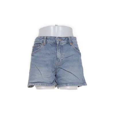 Denim shorts (Blauw) van H&M Katoen, Elastaan